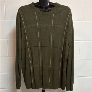 Dockers Mens Size 2XLT Green Lined Sweater